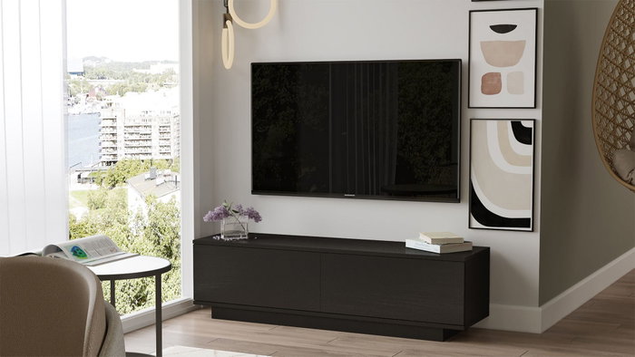 Hanah Home Soporte de TV Fn1-Lb Negro